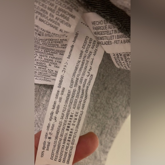 Zara kids grey denim jacket with patch 3-4 years - Picture 8 of 9